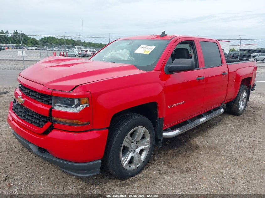 2018 Chevrolet Silverado 1500 Custom 3GCUKPEC8JG313852 photo 1