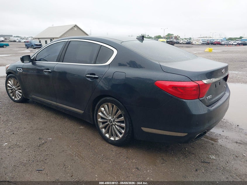 Vin: knalw4d40f6021448, lot: 45531429, kia k900 luxury 20153
