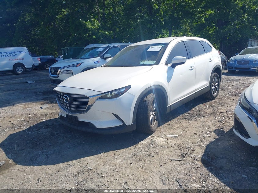 Vin: jm3tcacy8h0143082, lot: 45531455, mazda cx-9 touring 20172