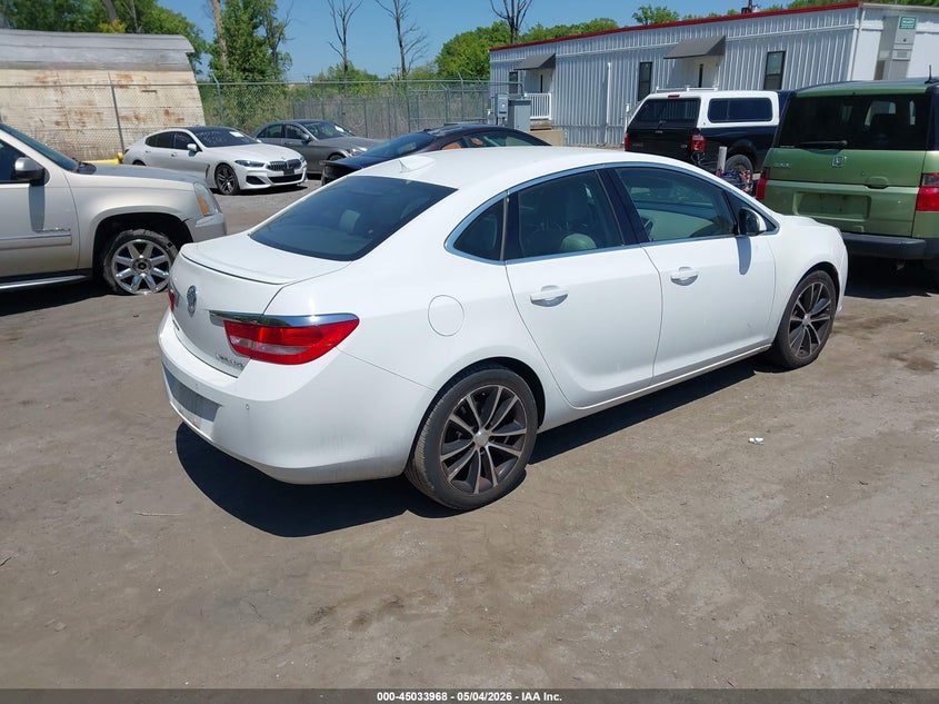 Vin: 1g4pr5sk5h4113765, lot: 45531485, buick verano sport touring 20174