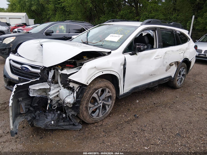 Vin: 4s4btamcxn3171107, lot: 45531492, subaru outback limited 20222