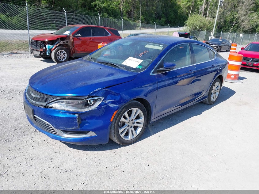 Vin: 1c3cccab8gn169402, lot: 45531516, chrysler 200 limited 20162