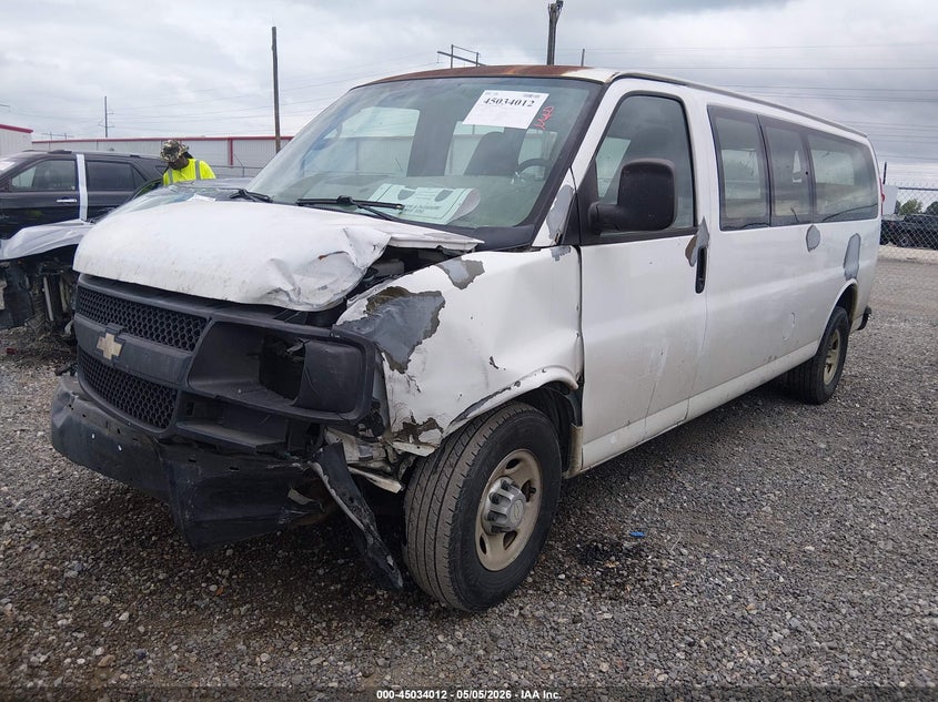 Vin: 1gc2guba0a1165639, lot: 45531529, chevrolet express 3500 work van 20102