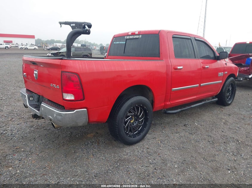 Vin: 3c6rr7lt8hg523826, lot: 45531583, ram 1500 big horn  4x4 5'7 box 20174