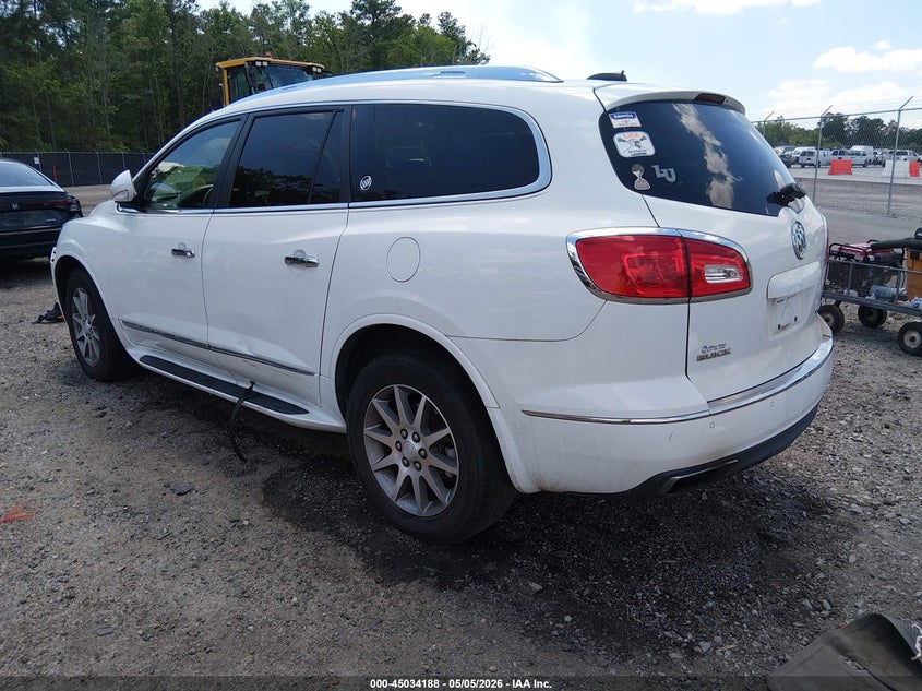 Vin: 5gakrbkd5hj208697, lot: 45531704, buick enclave leather 20173