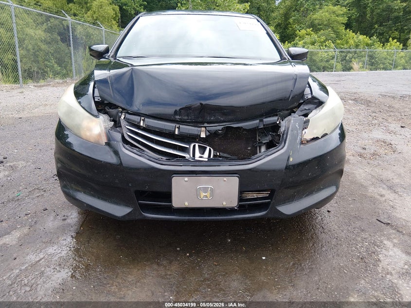 2012 Honda Accord 2.4 2.4 Se Black Lot 111045034199 Vin 1HGCP2F67CA169075