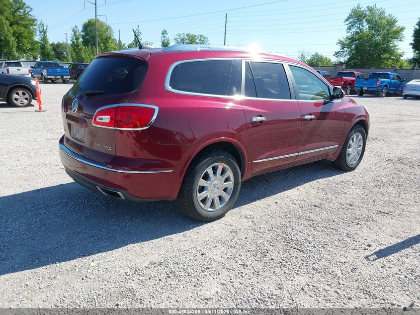 Vin: 5gakvbkd5gj149984, lot: 45531726, buick enclave leather 20164