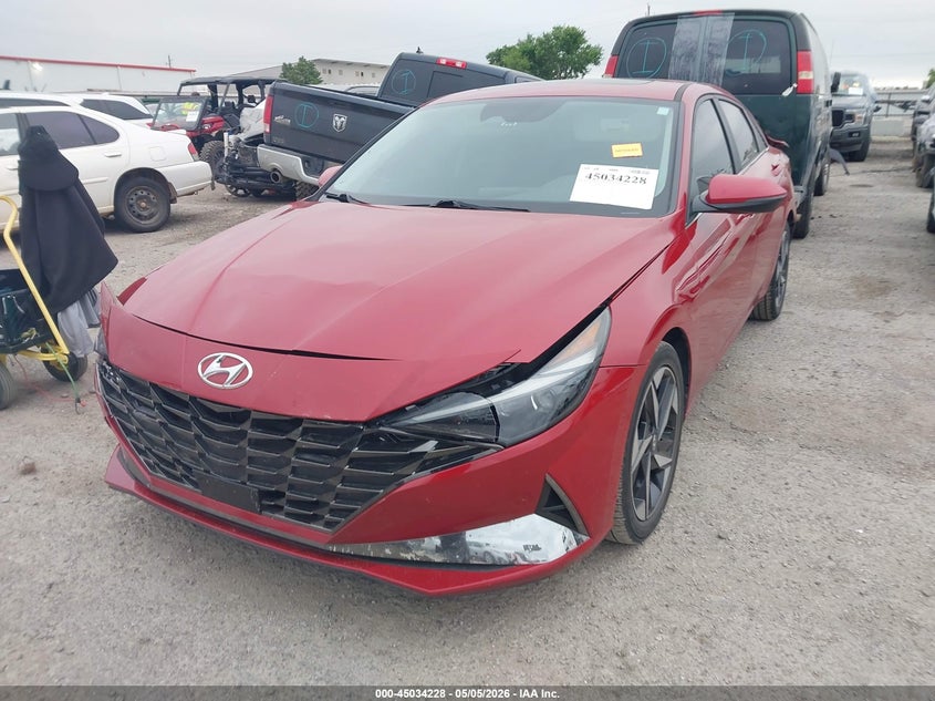 2021 Hyundai Elantra Limited KMHLP4AG3MU171699 photo 1