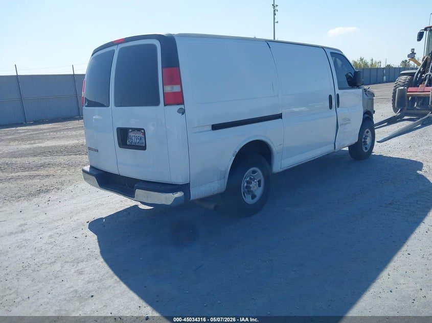 Vin: 1gcwgfba7d1193035, lot: 45531833, chevrolet express 2500 work van 20134