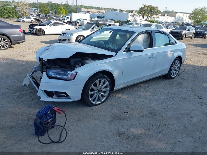 Vin: wauffafl4dn033637, lot: 45531840, audi a4 2.0t premium 20132