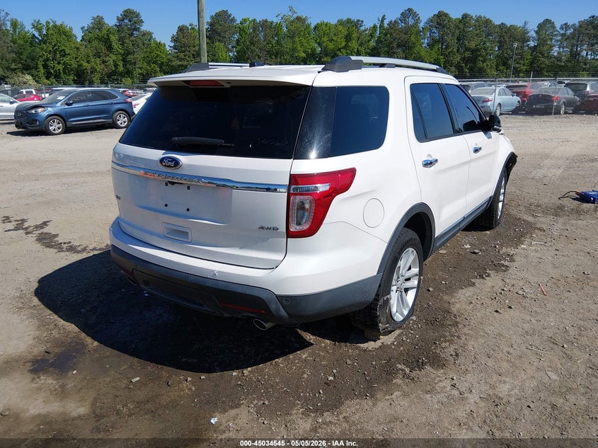 Vin: 1fm5k8d81fgc59218, lot: 45532062, ford explorer xlt 20154