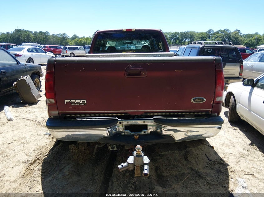 1999 Ford F-350 Lariat/Xl/Xlt VIN: 1FTWW32F9XEC23789 Lot: 45034553