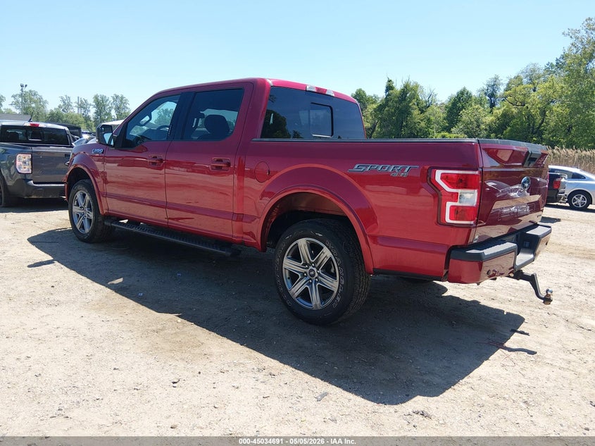 2019 FORD F-150 TRUCK 2.7L V-6 DI, DOHC, VVT, TURBO, 325HP