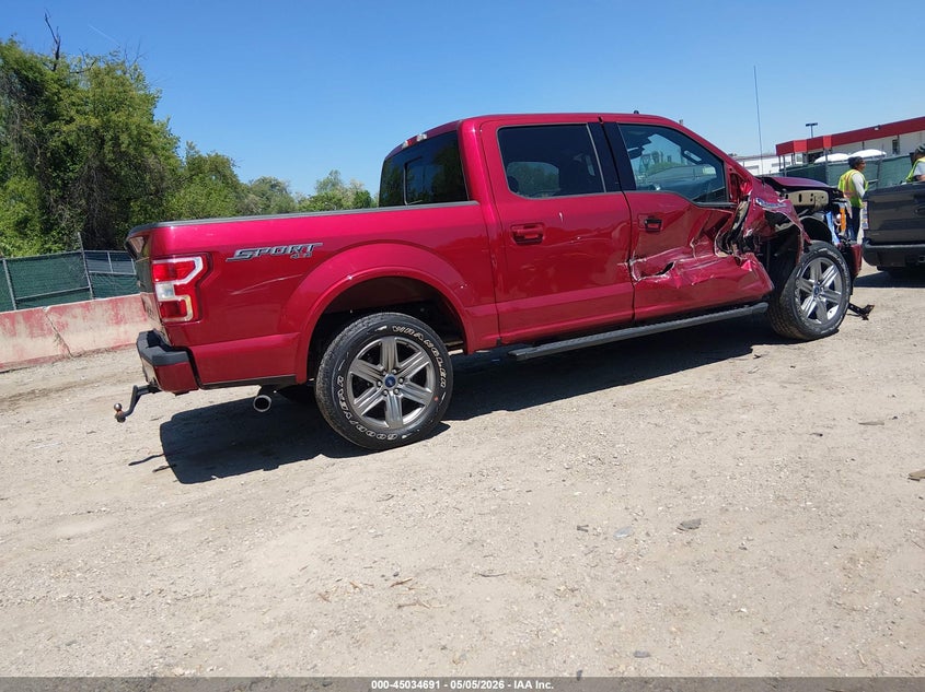 2019 FORD F-150 TRUCK 2.7L V-6 DI, DOHC, VVT, TURBO, 325HP