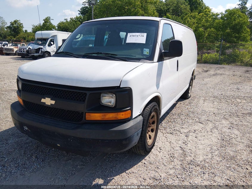 Vin: 1gcsgafx4e1130492, lot: 45532245, chevrolet express 1500 work van 20142