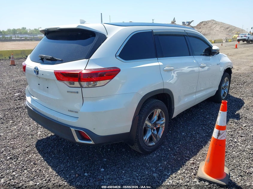 Vin: 5tddgrfh4ks075945, lot: 45532345, toyota highlander hybrid limited platinum 20194