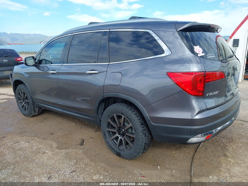 Vin: 5fnyf6h91hb022500, lot: 45532376, honda pilot touring 20173