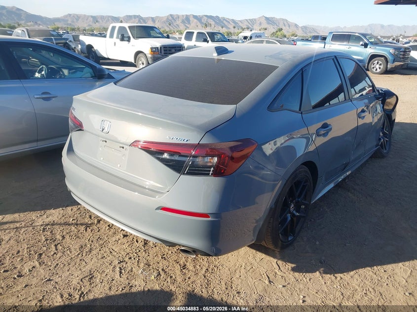 2025 HONDA CIVIC auction photo 4