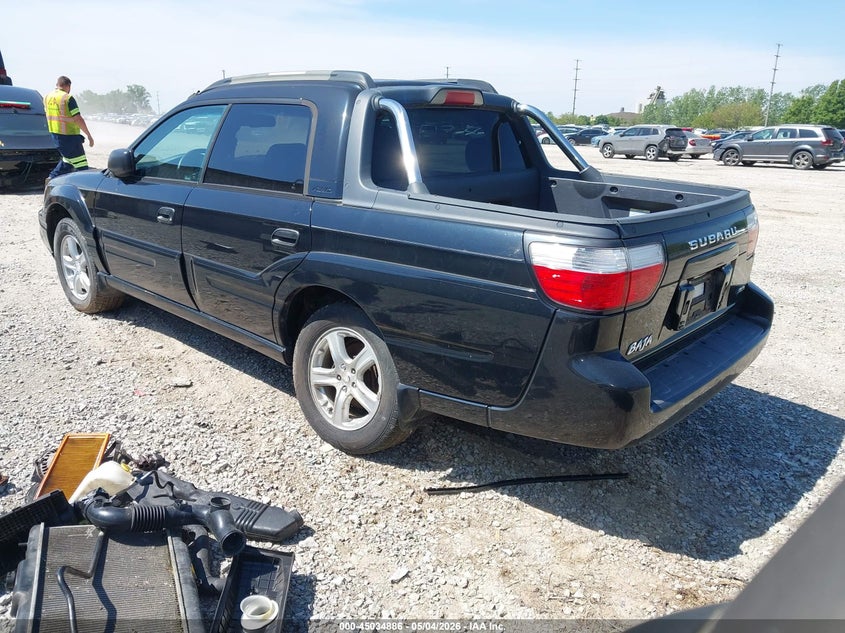 2006 SUBARU BAJA TRUCK 2.5L H-4 VVT, 173HP