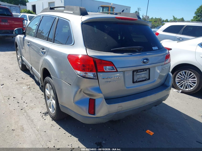 Vin: 4s4brccc6b1351297, lot: 45532450, subaru outback 2.5i prem awp 20113