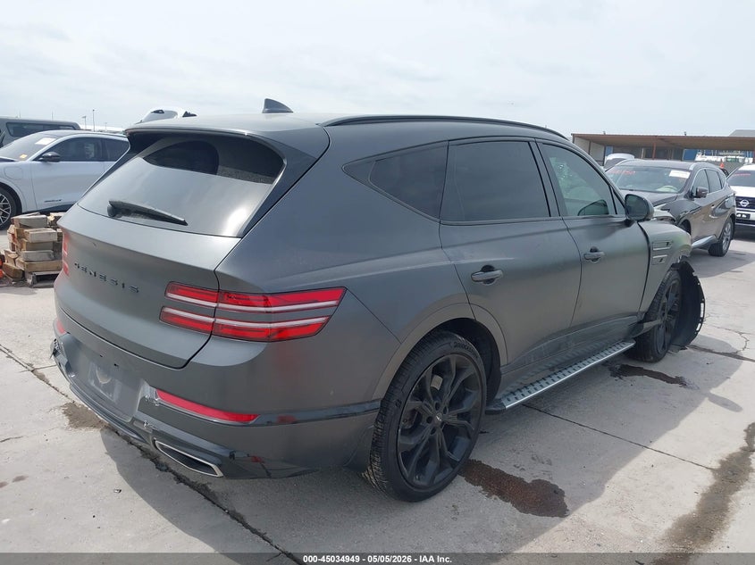 Vin: kmuhcesc3nu094046, lot: 45532466, genesis gv80 3.5t awd prestige signature 20224