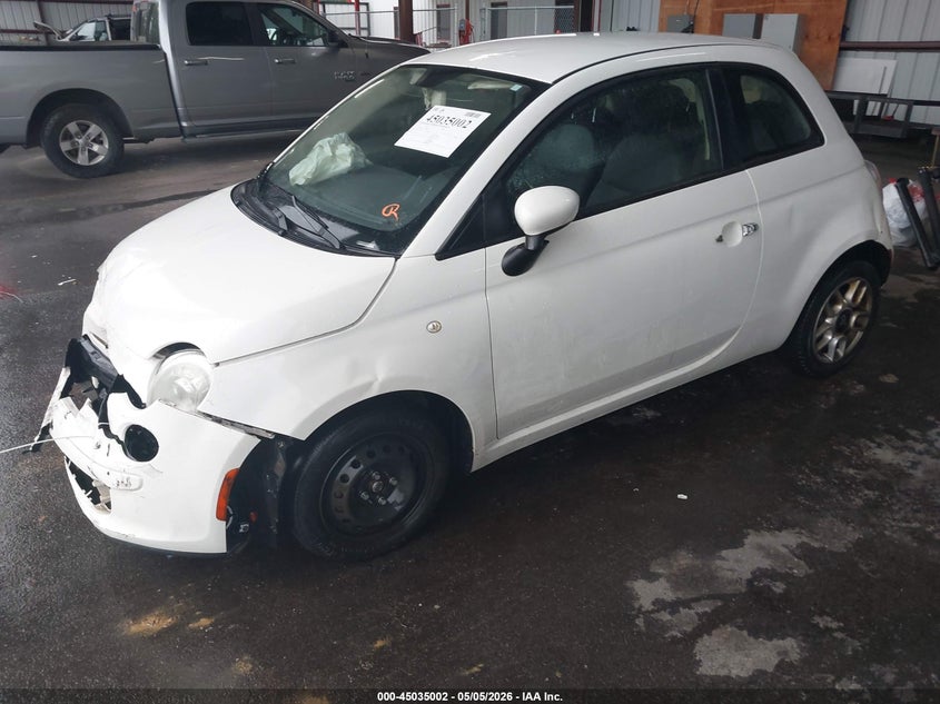 Vin: 3c3cffar1ct124897, lot: 45532519, fiat 500 pop 20122