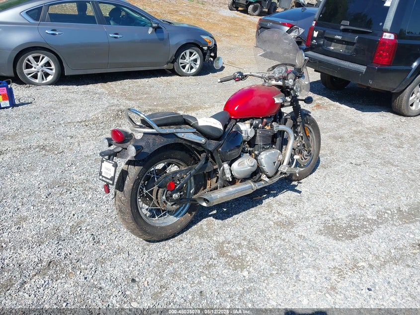 2018 TRIUMPH MOTORCYCLE BONNEVILLE auction photo 4