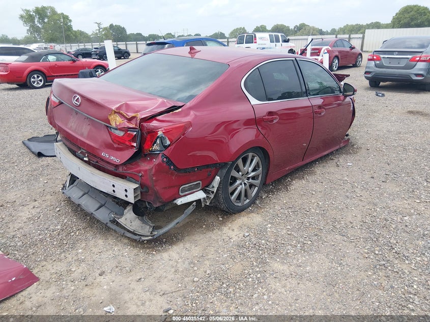 2013 LEXUS GS 350 auction photo 4