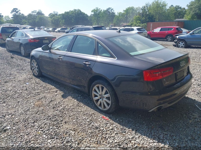 Vin: wauhgafc3fn024615, lot: 45532777, audi a6 3.0t premium plus 20153