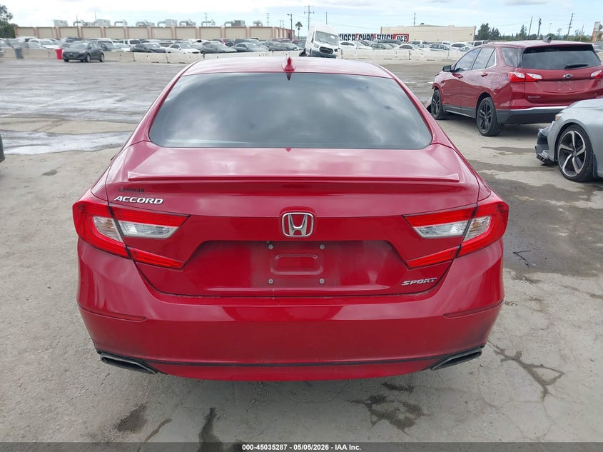 VIN 1HGCV1F35LA127932 2020 HONDA ACCORD SPORT