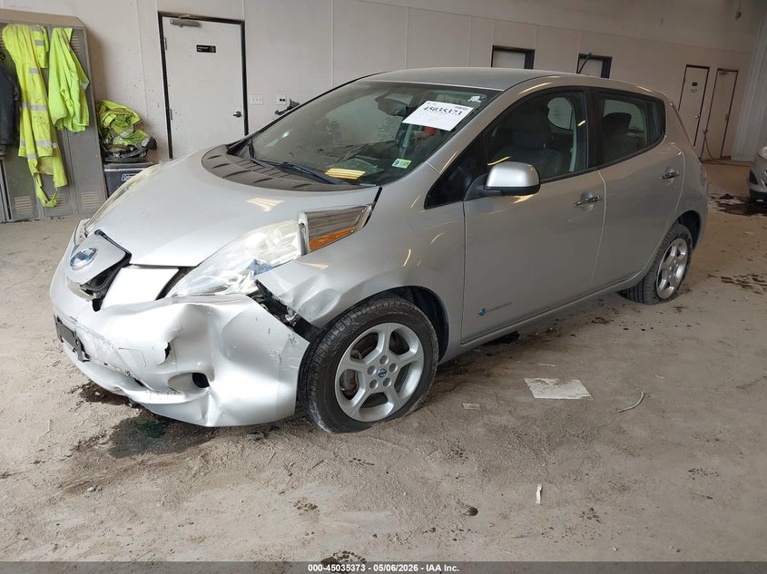 Vin: 1n4az0cp9dc422989, lot: 45532890, nissan leaf sv 20132