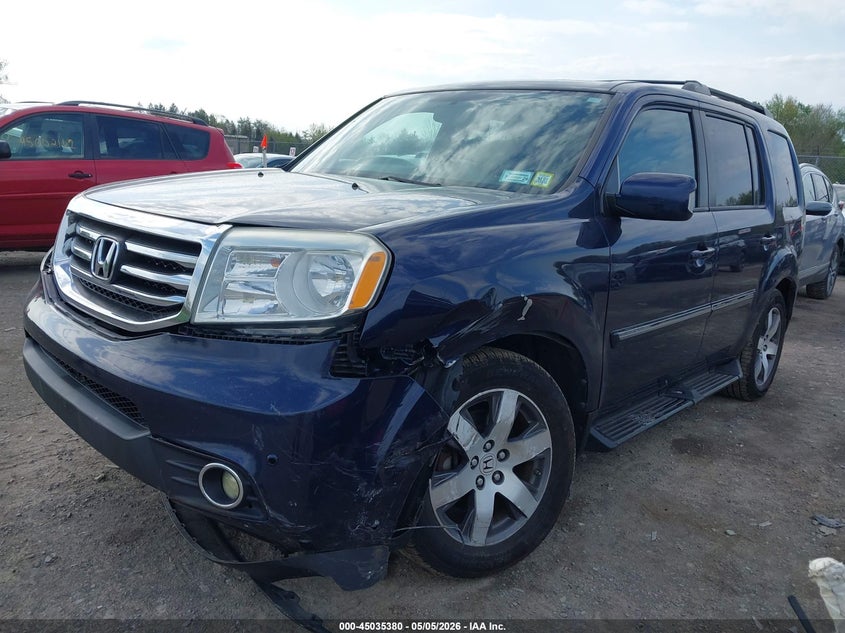 2013 Honda Pilot Touring 5FNYF4H97DB053443 photo 1