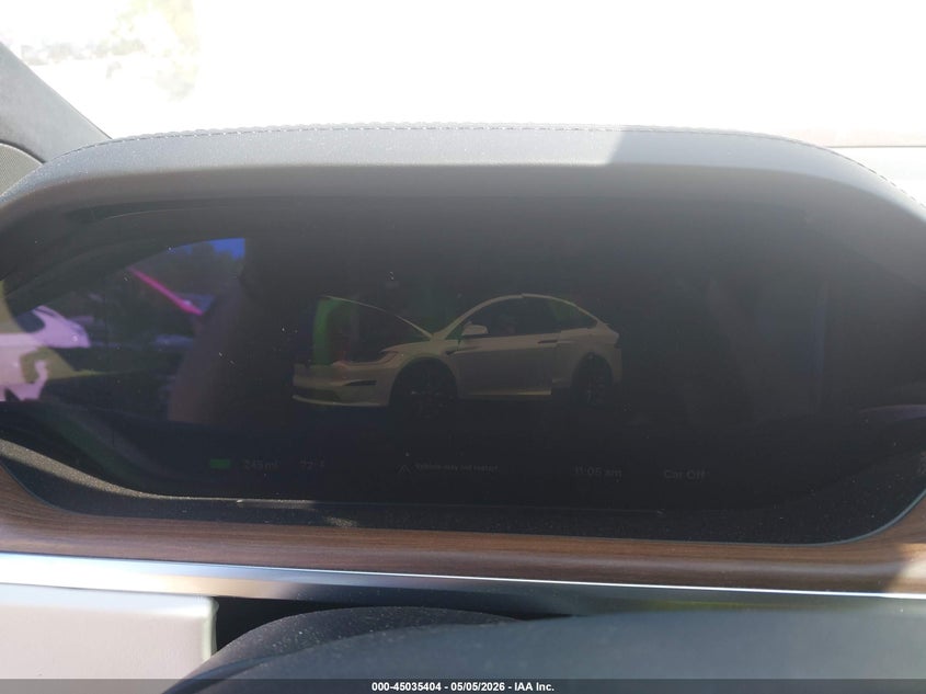 2025 Tesla Model X Long Range VIN: 7SAXCBE54SF466950 Lot: 45035404