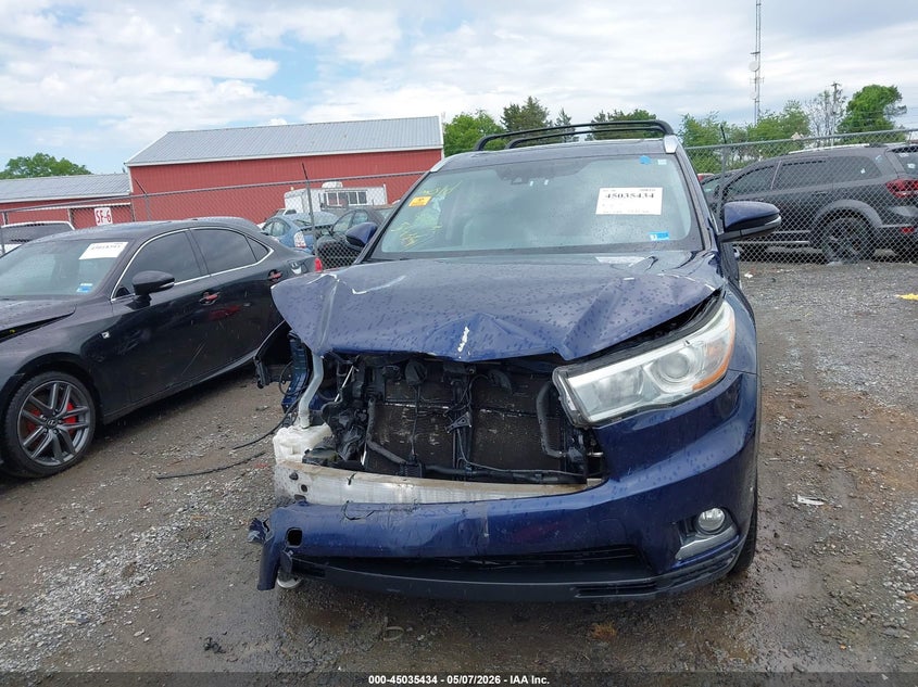 2016 TOYOTA HIGHLANDER HYBRID auction photo 6