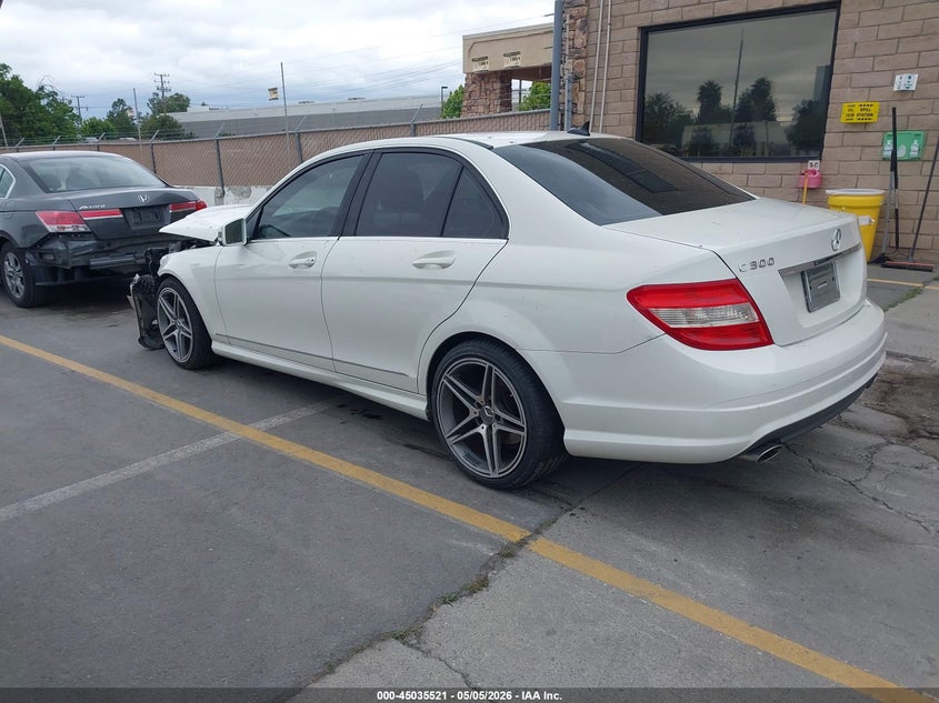 2011 MERCEDES-BENZ C-KLASSE SEDAN 3.0L V-6 DOHC, VVT, 228HP