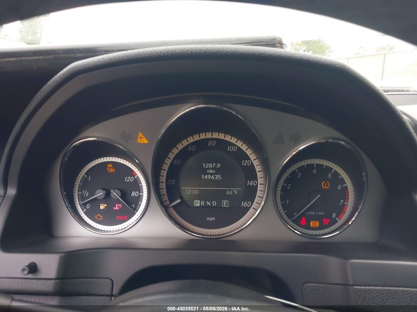 2011 MERCEDES-BENZ C-KLASSE SEDAN 3.0L V-6 DOHC, VVT, 228HP