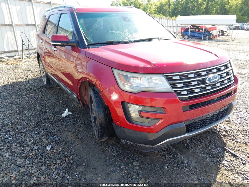 FORD EXPLORER 2016 VIN 1FM5K7F87GGA69013