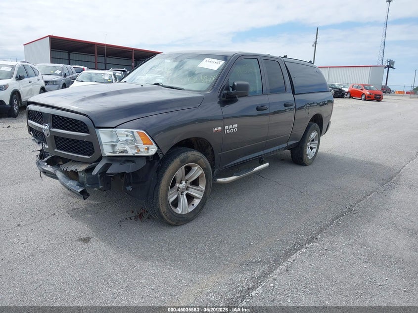 Vin: 1c6rr7ft5js309872, lot: 45533100, ram 1500 express  4x4 6'4 box 20182