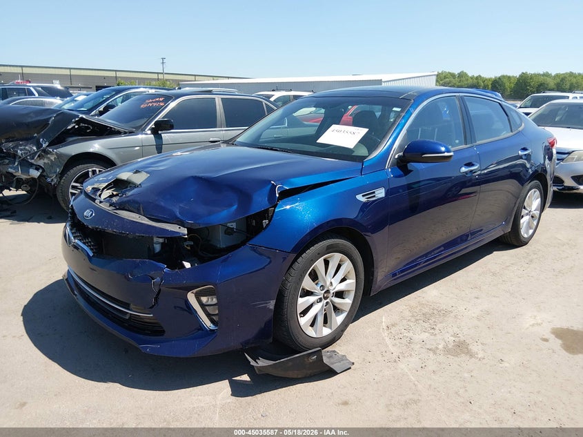 Vin: 5xxgt4l33jg240520, lot: 45533104, kia optima s 20182