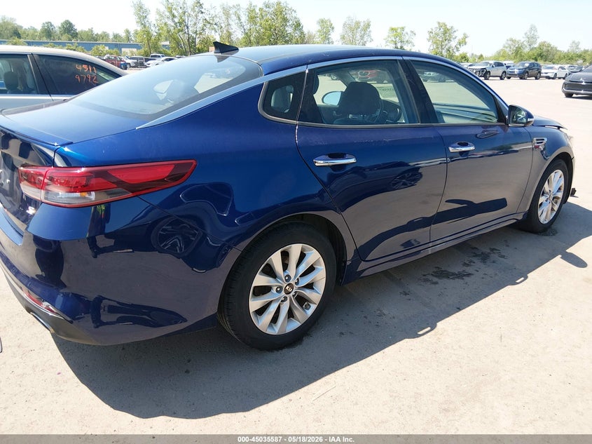 Vin: 5xxgt4l33jg240520, lot: 45533104, kia optima s 20184