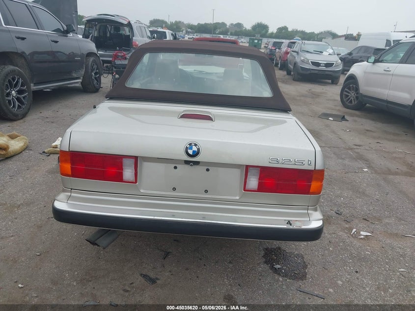 1989 BMW 325 I Automatic VIN: WBABB2303K8863094 Lot: 45035620