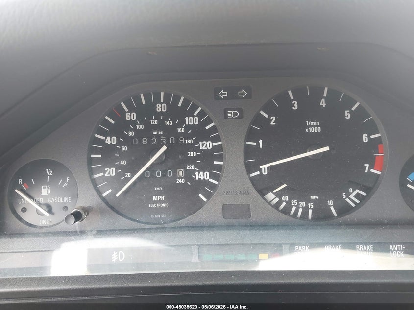 1989 BMW 325 I Automatic VIN: WBABB2303K8863094 Lot: 45035620