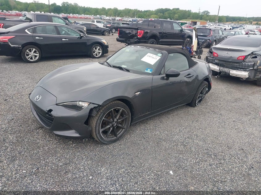 Vin: jm1ndac7xg0101730, lot: 45533150, mazda mx-5 miata club 20162