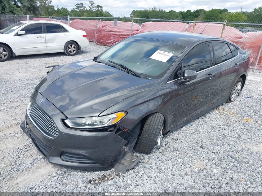 2015 Ford Fusion S 3FA6P0G79FR288964 photo 1