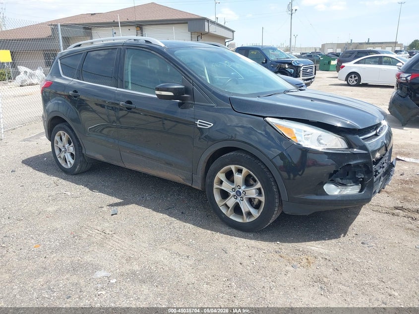Vin: 1fmcu0jxxfub47968, lot: 45533221, ford escape titanium 20151