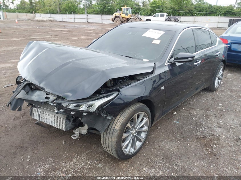 Vin: 1g6dt5rk3l0126466, lot: 45533226, cadillac ct5 premium luxury 20202