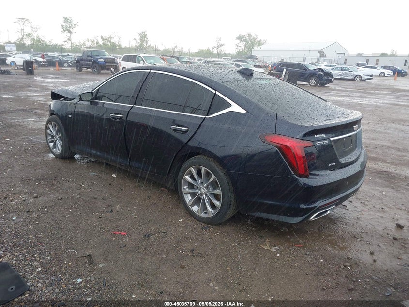 Vin: 1g6dt5rk3l0126466, lot: 45533226, cadillac ct5 premium luxury 20203