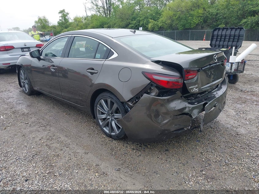 Vin: jm1gl1ty8j1321633, lot: 45533249, mazda mazda6 grand touring 20183