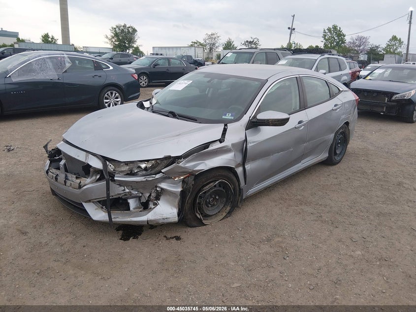 2017 Honda Civic Lx 19XFC2F50HE224131 photo 1