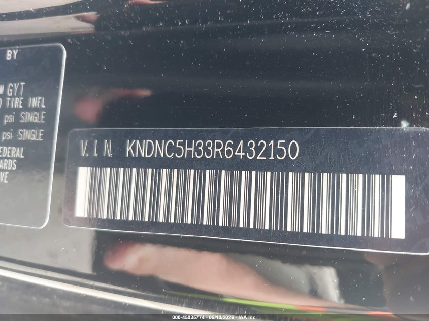 2024 Kia Carnival Mpv Ex VIN: KNDNC5H33R6432150 Lot: 45035774